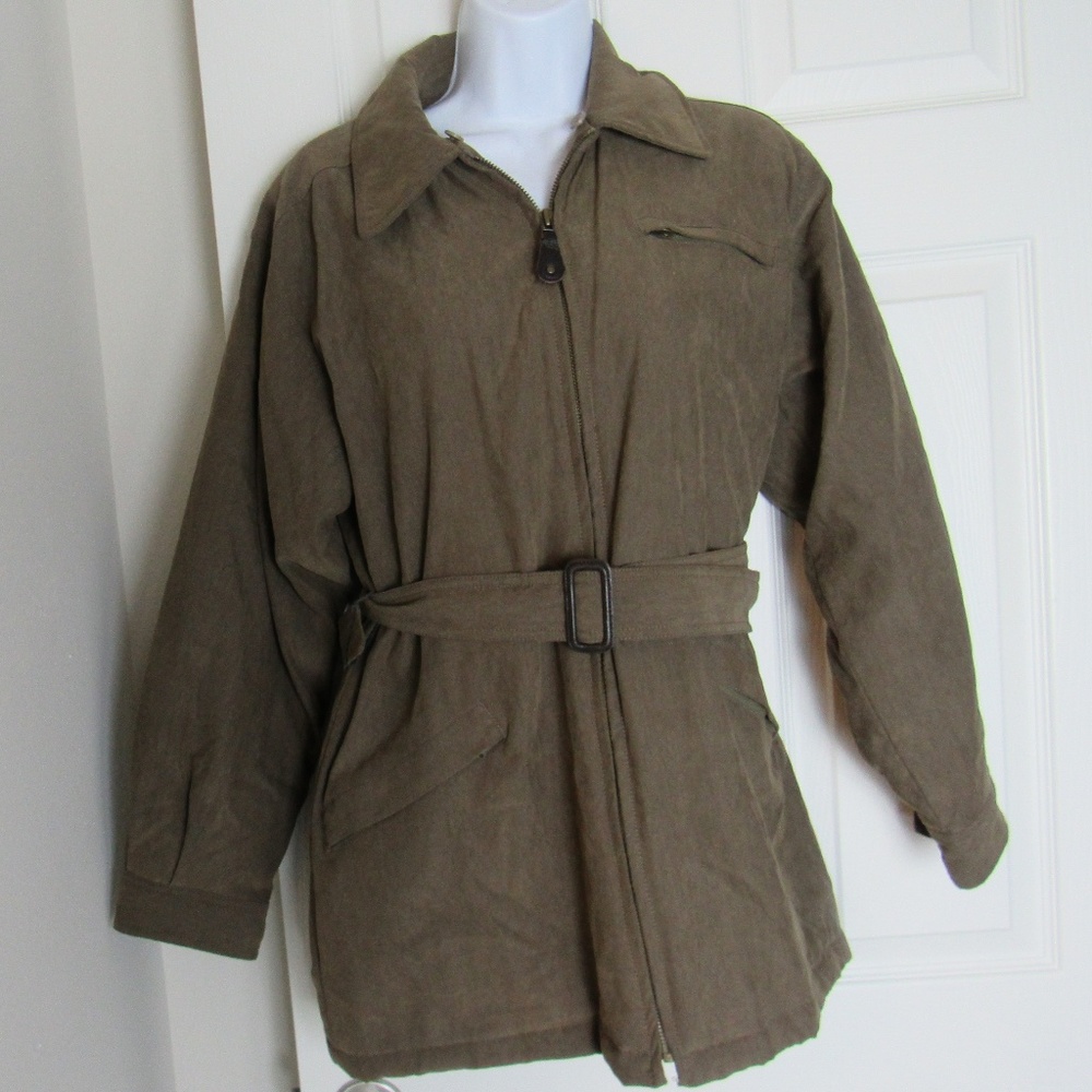 London Fog Brown Coat Size S